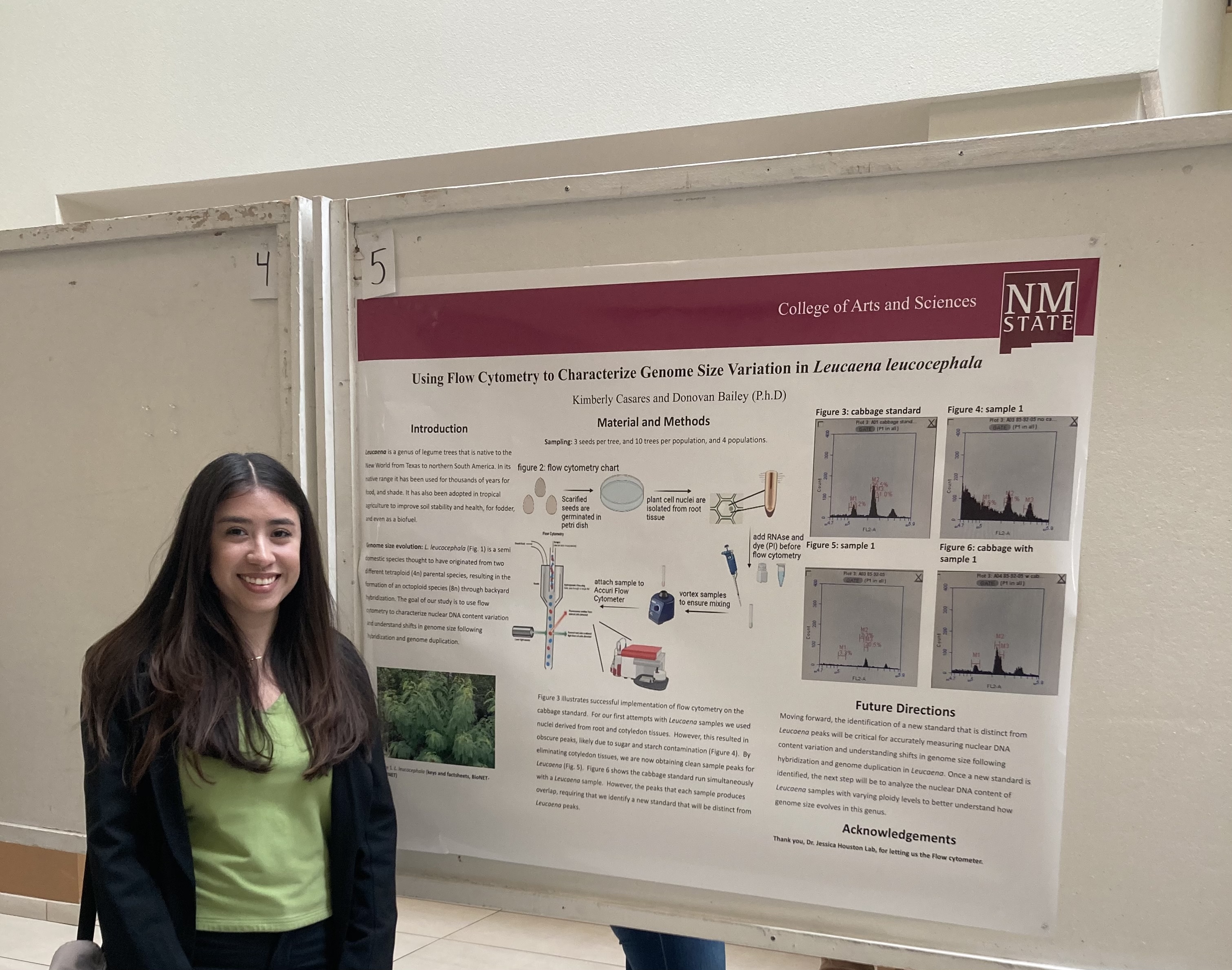 Presenting my poster
